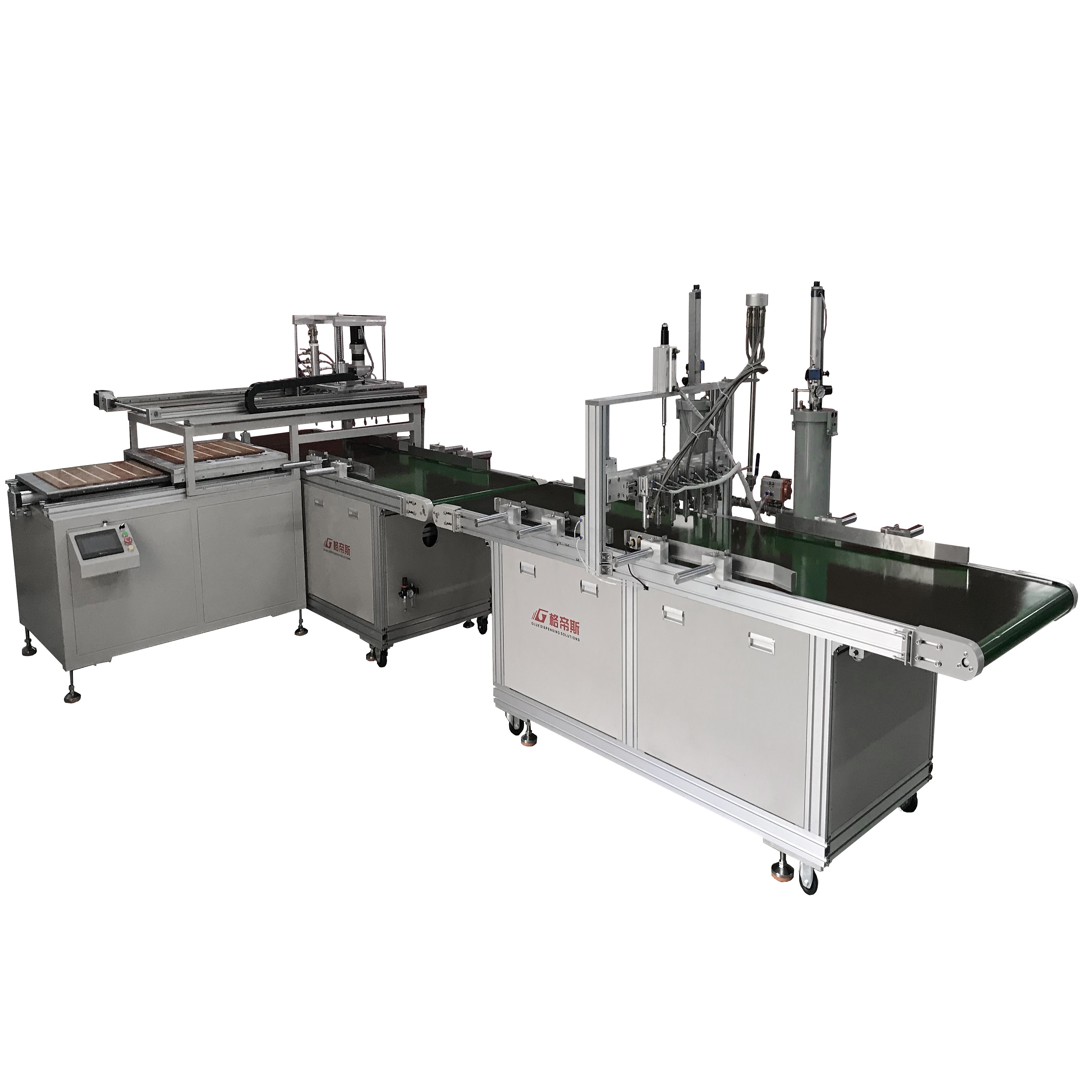 TC-60 Back-lit Panel Glue Dispensing and PCB Fixing Machine